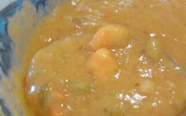 Bobó de camarão do Luiz