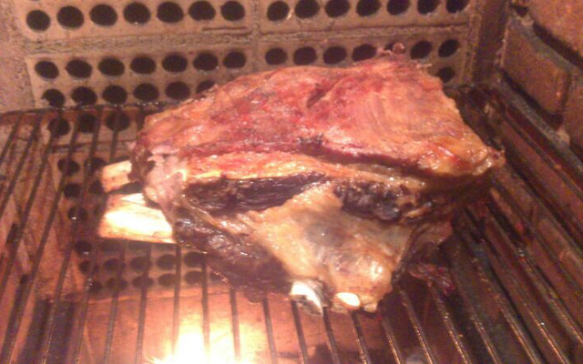 Costela ponta de agulha assada