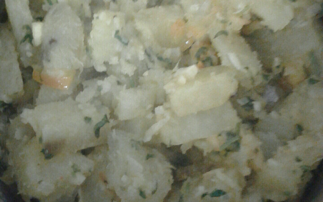 Batata doce refogada