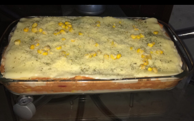 Lasanha de palmito