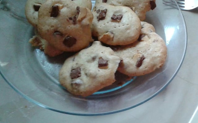 Cookie de chocolate tradicional