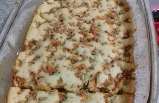 Torta de sardinha fácil de liquidificador