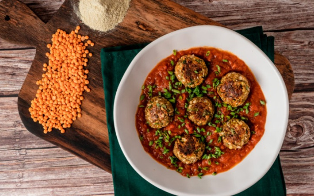 Receita: Almôndega de lentilha