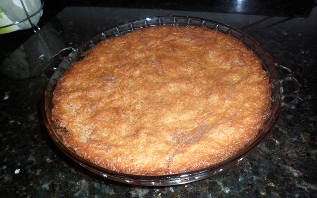 Torta de banana preguiçosa