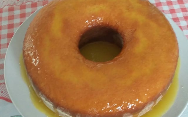 Bolo de Laranja com Casca