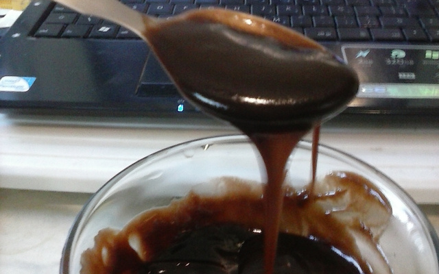 Chocolate quente sem leite ou leite condensado