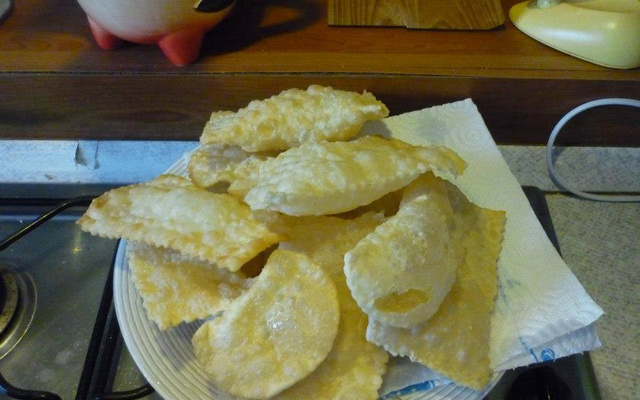 Massa de pastel de feira