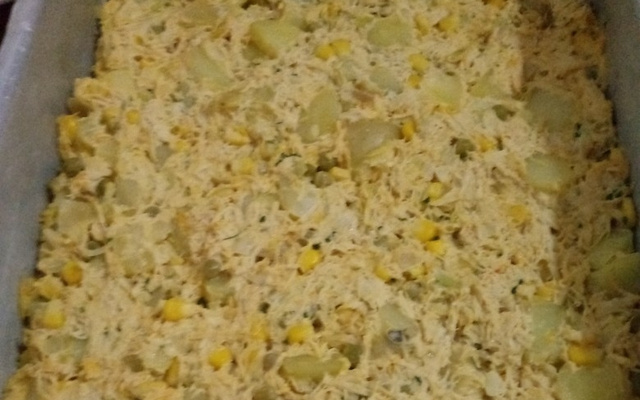 Torta de frango econômica