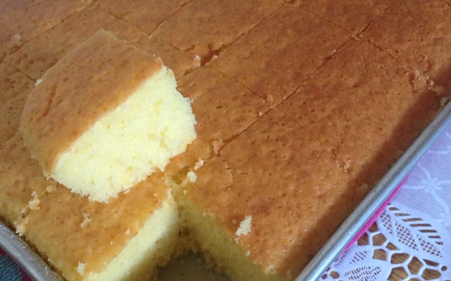 Bolo de Laranja Simples