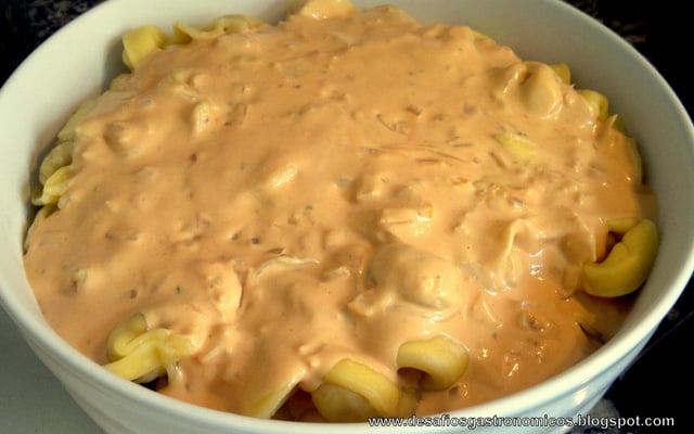 Macarrão ao molho rosé