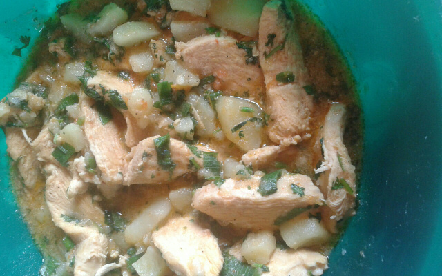 Filé de frango com batata