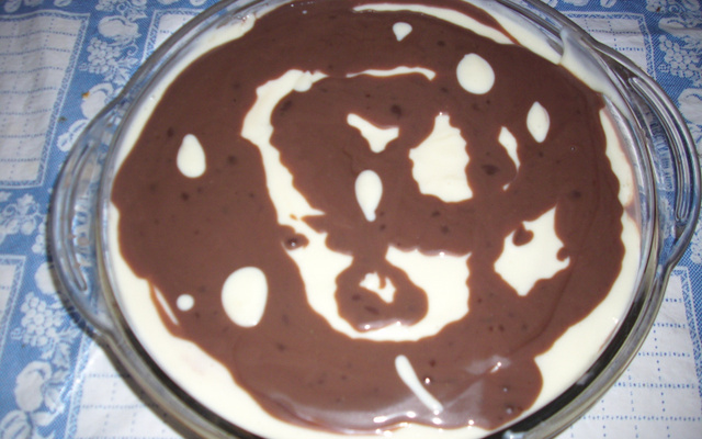 Pavê de limão com chocolate