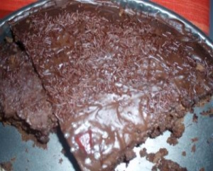 Bolo de café e avelã