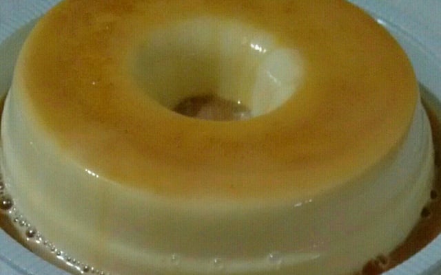 Pudim que não vai ao forno