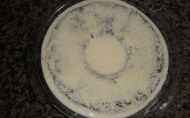 Bolo de coco gelado