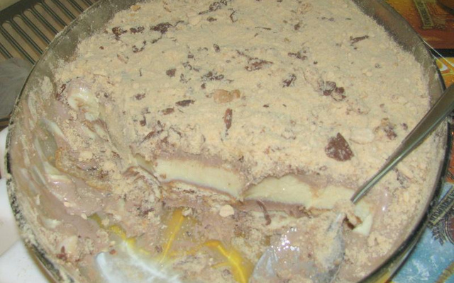 Sorvetão em camadas