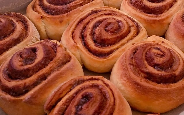 Cinnamon roll (enroladinho de canela)
