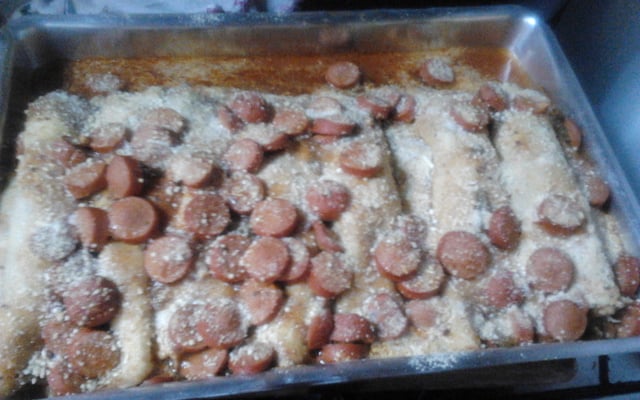 Panqueca de salsicha