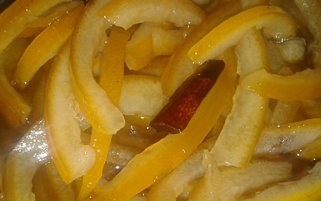 Doce de laranja da terra