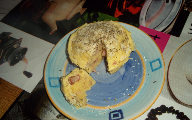 Torta salgada de 3 minutos