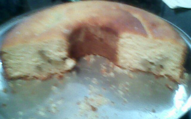 Bolo macio de banana