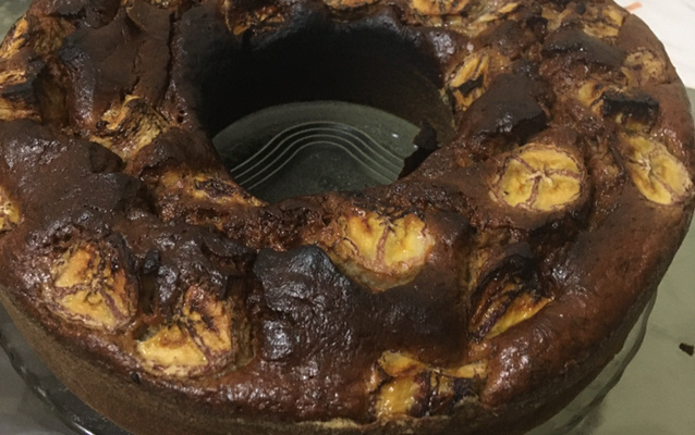 Bolo de banana especial