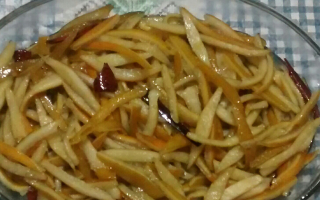 Doce de casca de laranja