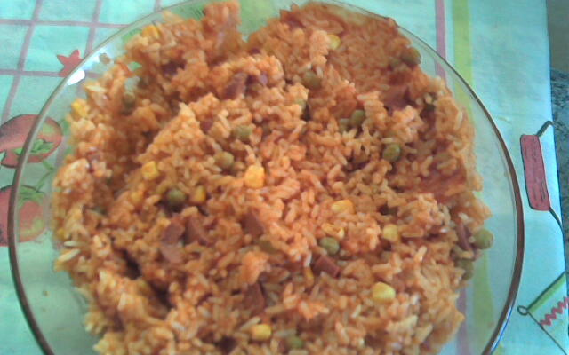 Arroz ao molho de tomate