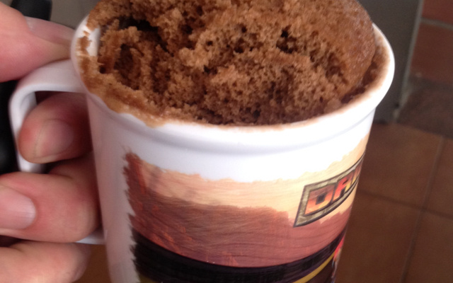 Bolo de caneca sem leite