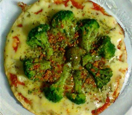 Pizza de brócolis