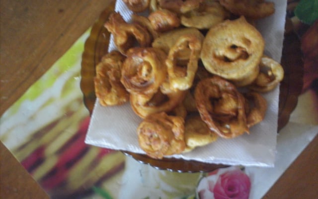 Cebolas para petiscos