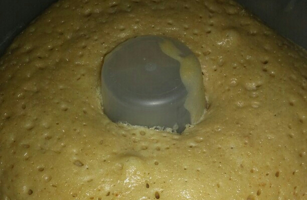 Bolo rápido de amendoim no micro-ondas