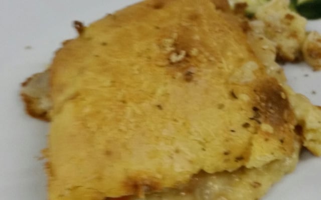 Torta de palmito com azeitonas