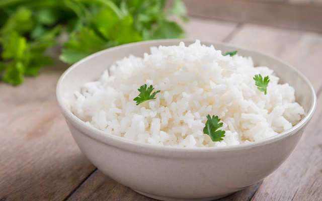 Arroz  simples e rápido 