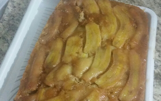 Bolo de banana integral