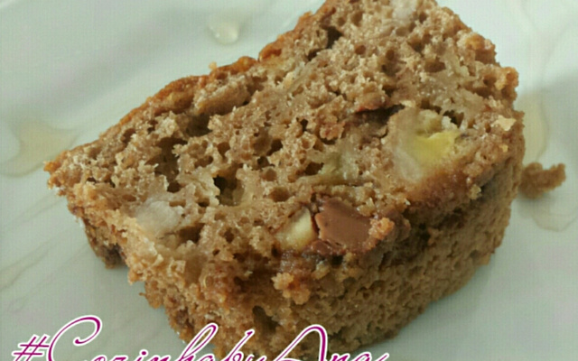 Bolo de Maçã e Banana da Patrícia