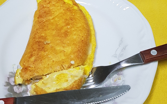 Omelete falso "requelete"