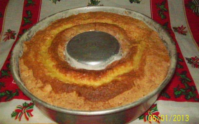 Bolo de laranja simples