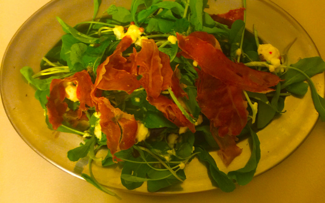 Salada de rúcula