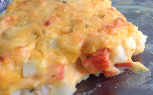 Suflê simples de legumes