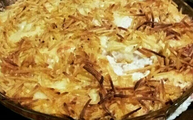 Arroz cremoso de frango