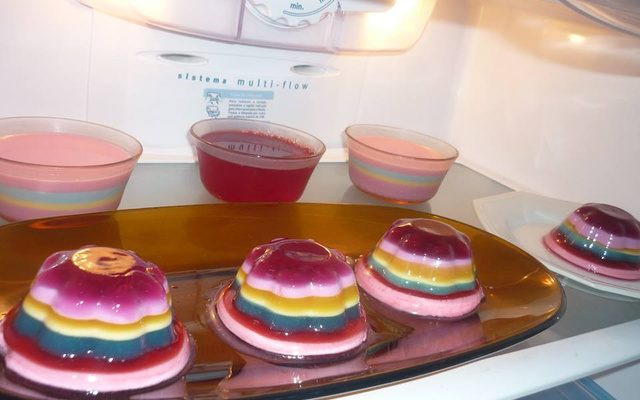 Arco-Iris de Gelatina