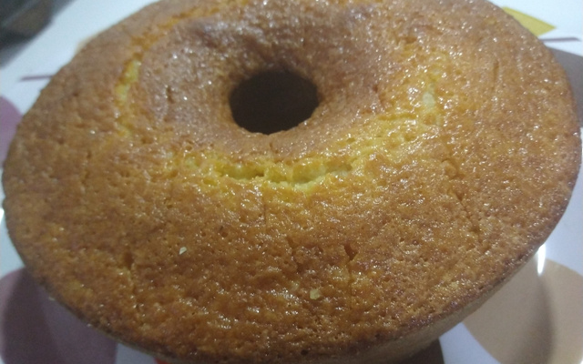 Bolo de laranja inteira