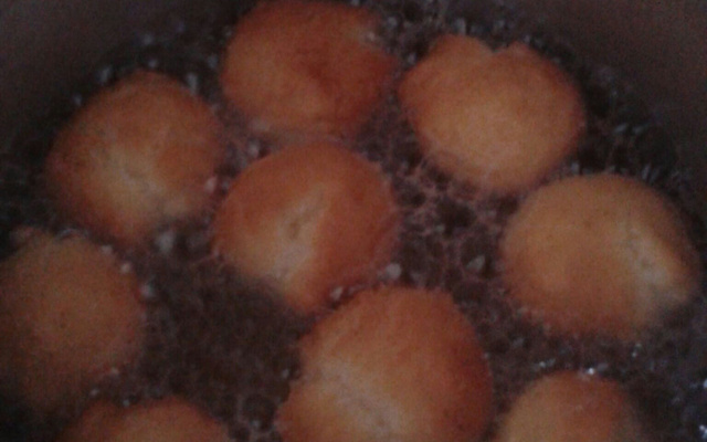 Bolinho frito de vinagre