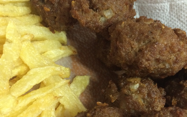 Bolinho de carne moída