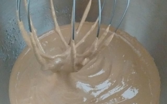 Café com leite cremoso