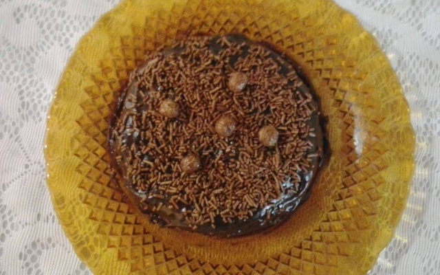 Bolo chocolate de caneca  de microondas