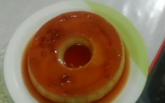 Pudim engana visita ou pudim de bolacha