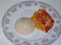 Moqueca de salmão