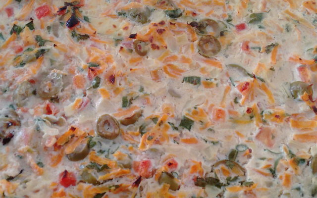 Truta ao forno com molho de creme de leite